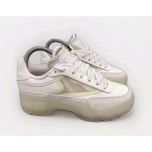 Reebok Club C Cardi B Sneakers Shoes Chalk White H01012 Women's 7 Designer